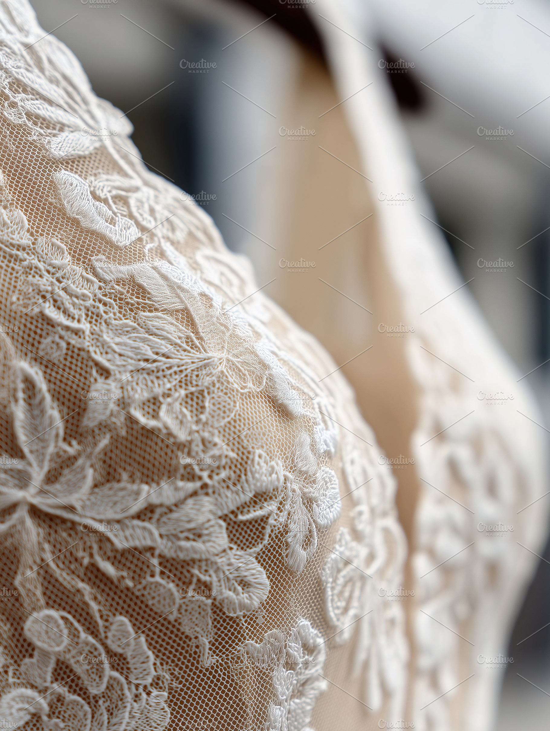 Close up of delicate white floral, a Beauty & Fashion Photo by MistyDay