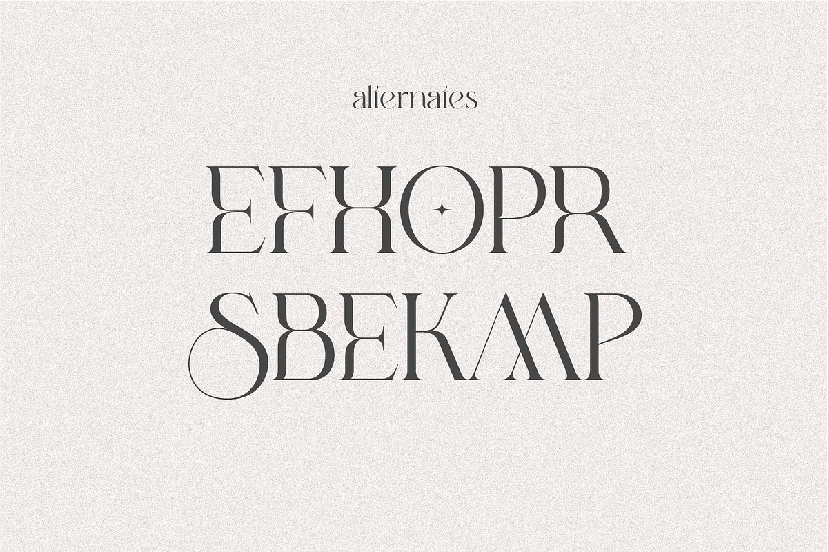 EUFORIA — An Aesthetic Serif, a Serif Font by Prestige Artsy Studio (Photo 10 of 10)