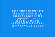 Pendora - Outline Display Font, a Sans Serif Font by Mightyfire (Thumbnail 2 of 3)