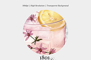 Lavender Lemonade Cocktail, an Illustration by 1801Prints (Thumbnail 2 of 4)