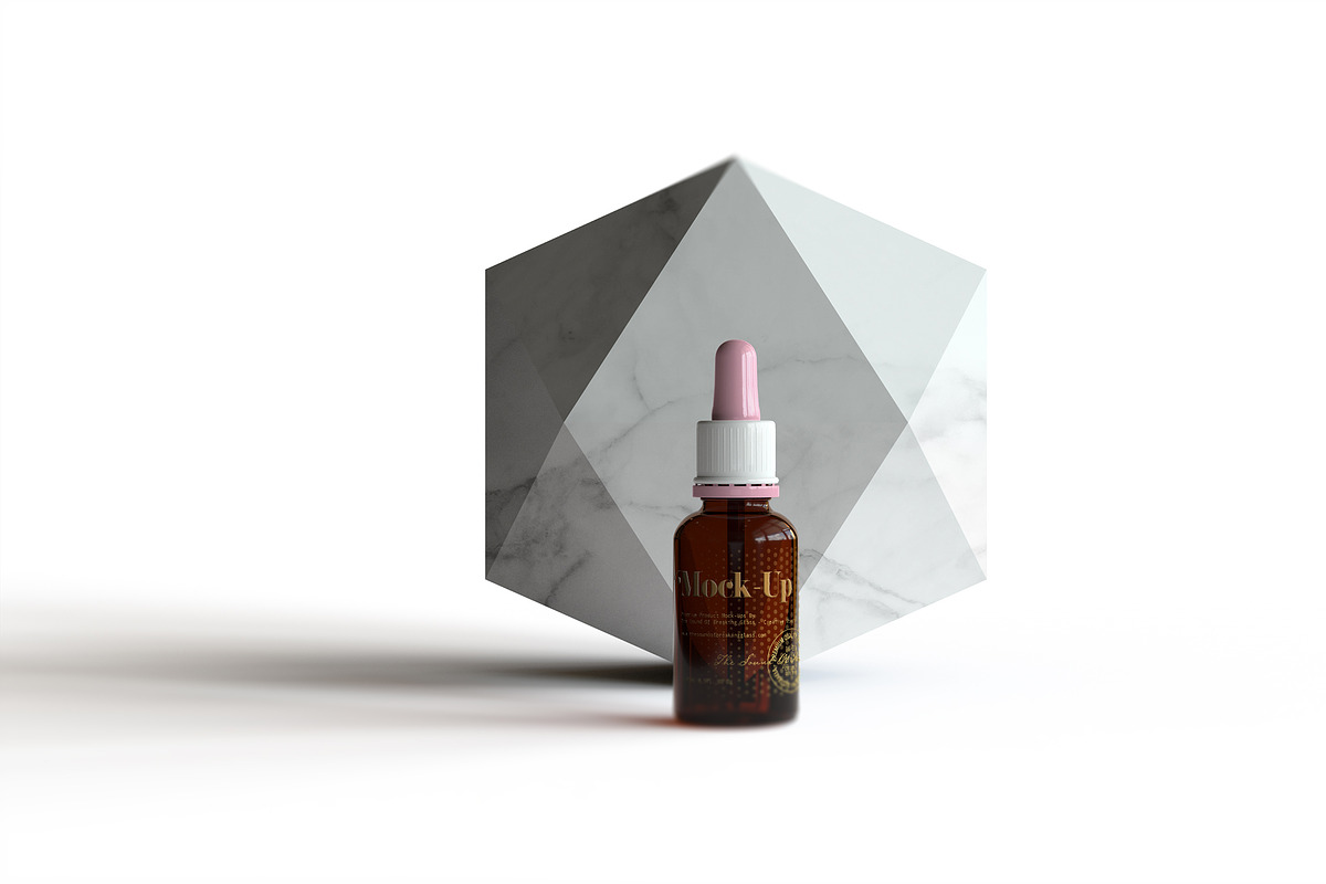 Dropper Bottle & Box Mock-Up BUNDLE, a Cups & Container Mockup by TSOBG (Photo 25 of 35)