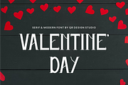 Lovers Romance - Valentine Font, a Serif Font by QR Design Studio (Thumbnail 3 of 8)