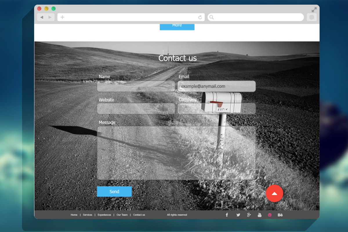 One Page Website, a Landing Page Template by UI Designs (Photo 5 of 5)