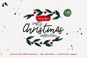 Crafty Christmas, Ink & Paper Set