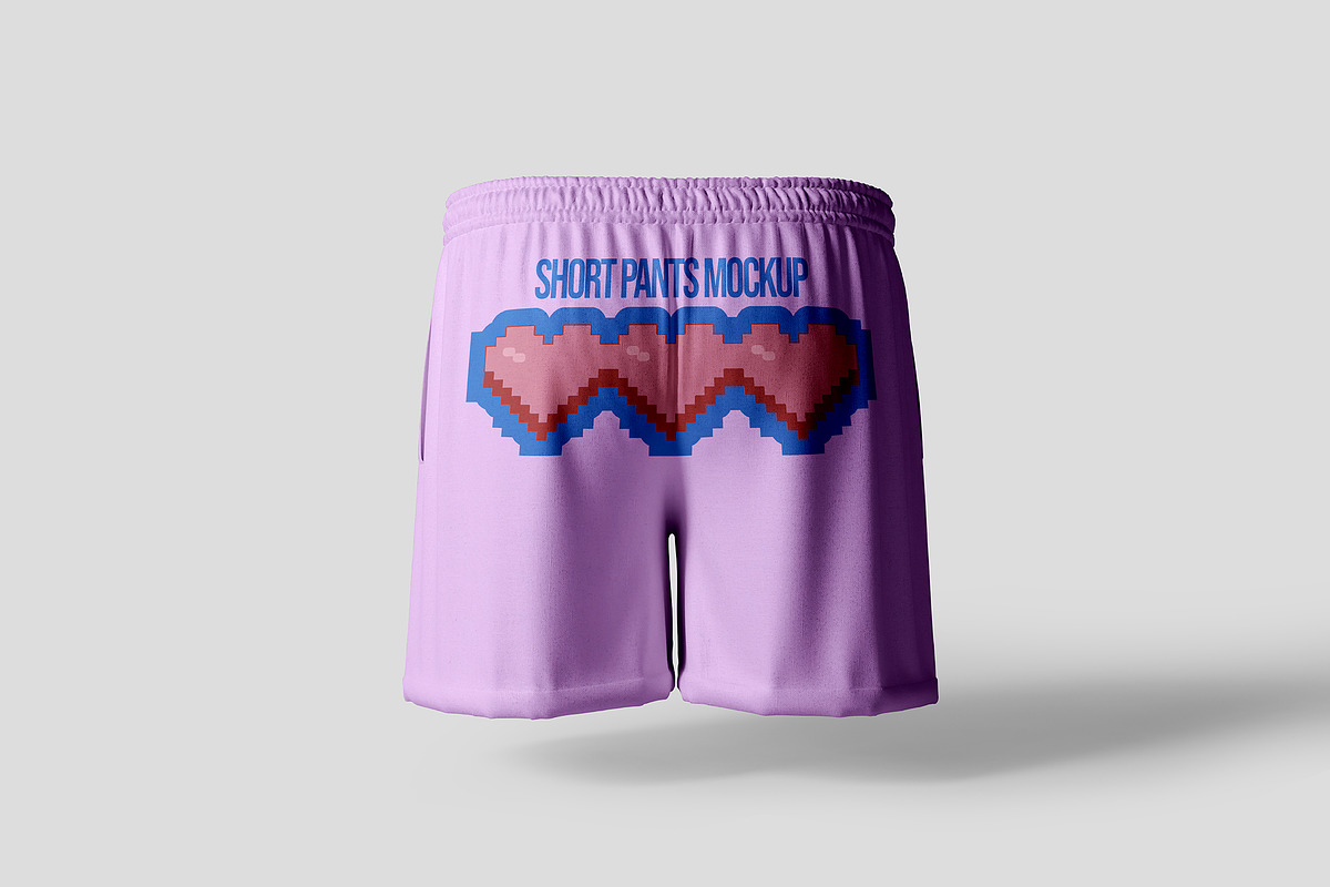 Short Pants Mockup, a Bottom Mockup by VanillineGraph (Photo 4 of 7)
