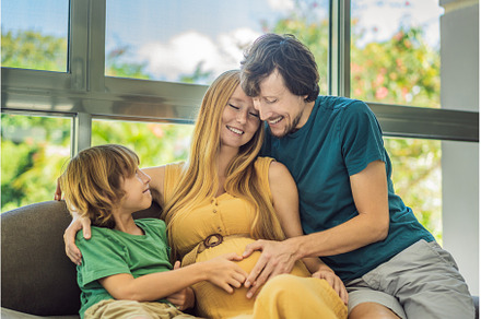 Expectant parents, mom, dad, and, a Person Photo by Elizaveta Galitskaya
