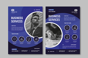 Business Services Flyer Template, a Templates & Theme by studiogstock