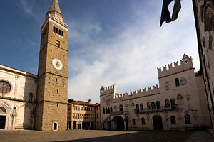 Tito Square with the Praetorian Palace and Assumption Cathedral, Koper, Sloveni, an Architecture Photo by Bepslabor