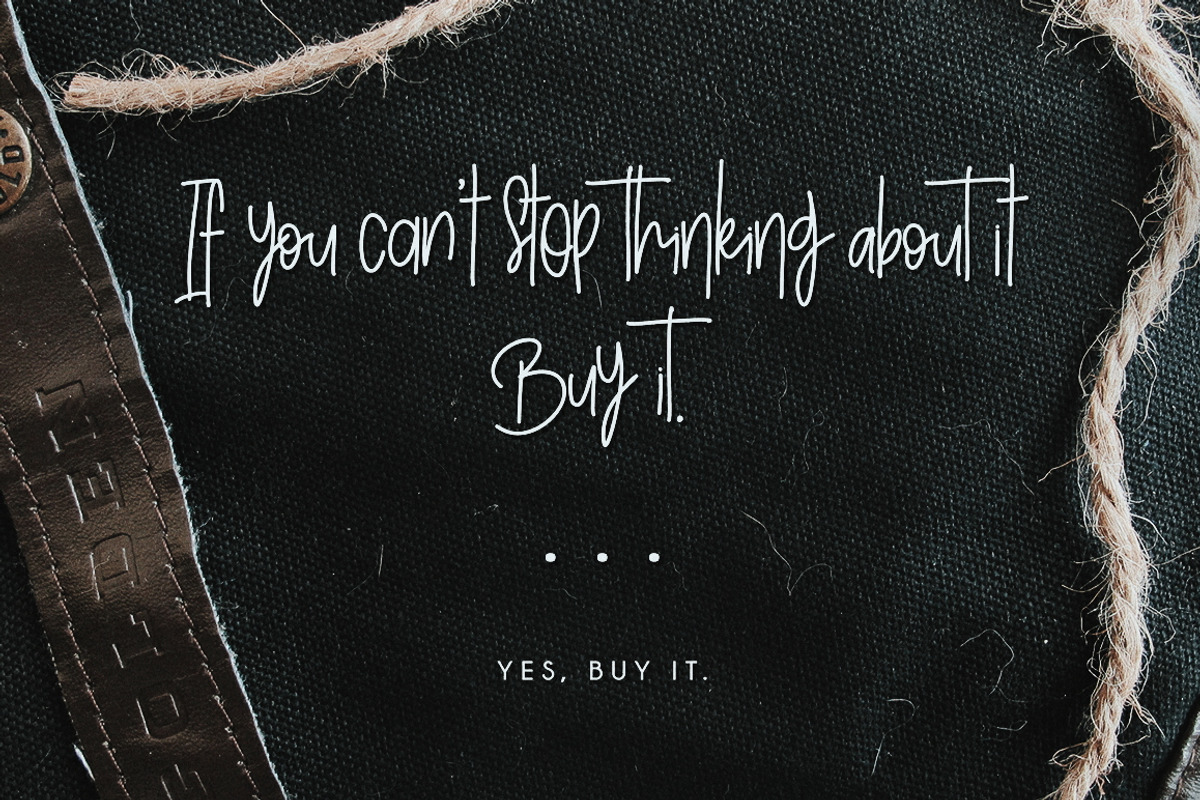 Skinny Jeans fashion logo font preview 6