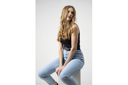Beautiful young woman portrait in a, a Person Photo by volodymyrshtun13795