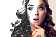 Etching Photoshop Action preview 6