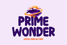 Prime Wonder Typeface