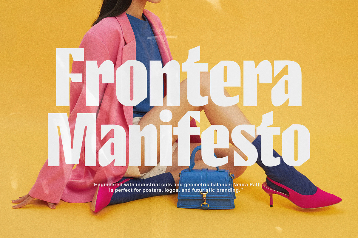 Neura Path – Industrial Display Sans, a Font by Four Lines Std. (Photo 3 of 9)