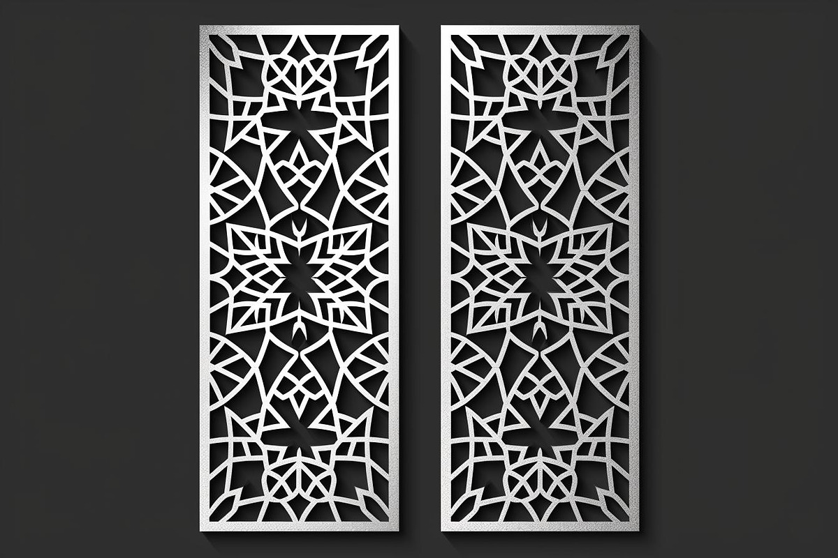 Ornamental Laser Cut Silhouettes, an Illustration by BIPLOB EXPERT (Photo 3 of 9)
