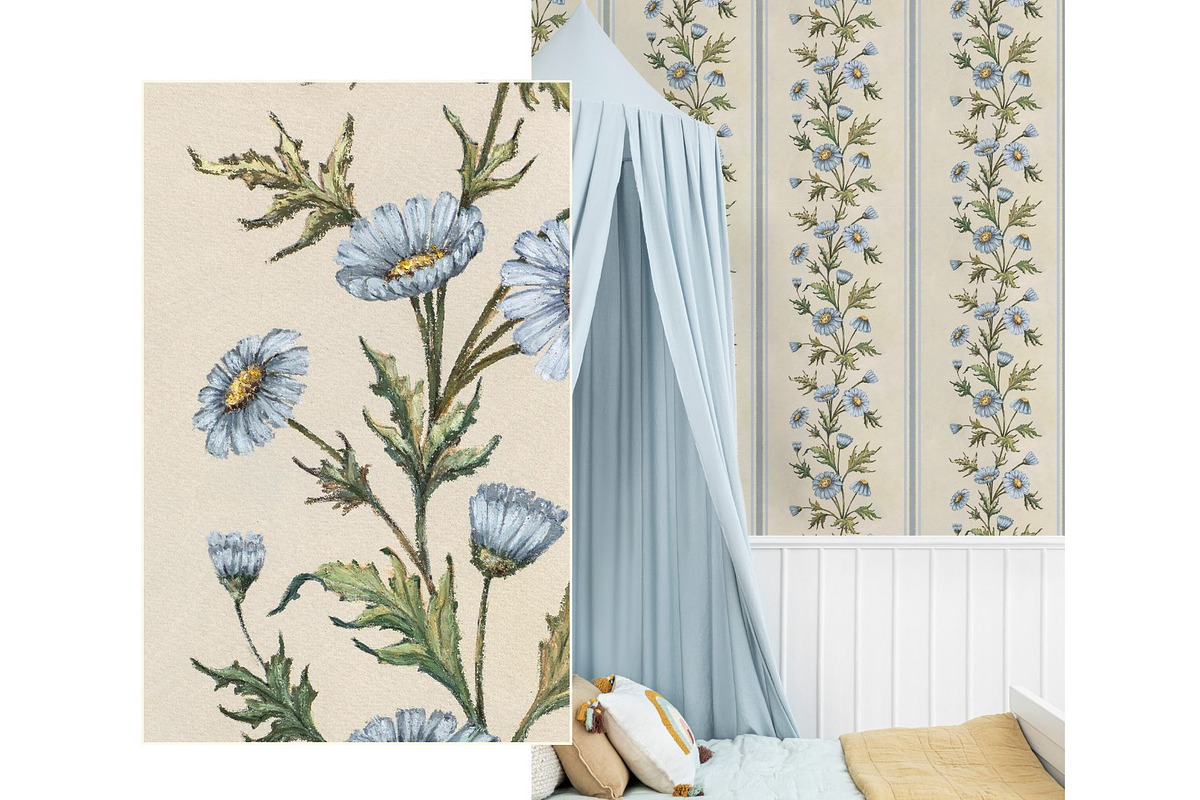 Old Herbarium Seamless Pattern, a Pattern Graphic by MouseGrey (Photo 4 of 8)