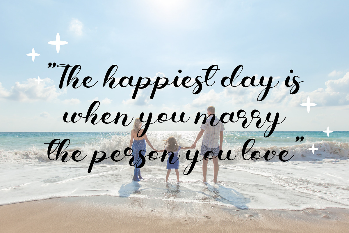 Sayla - Script Font, a Script Font by Densu Creative (Photo 2 of 6)