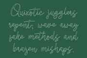 Beston Dashed, a Script Font by Craft Supply Co. (Thumbnail 4 of 8)