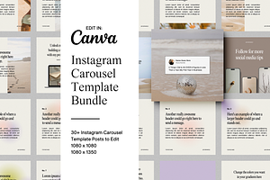 Instagram Carousel Social Templates