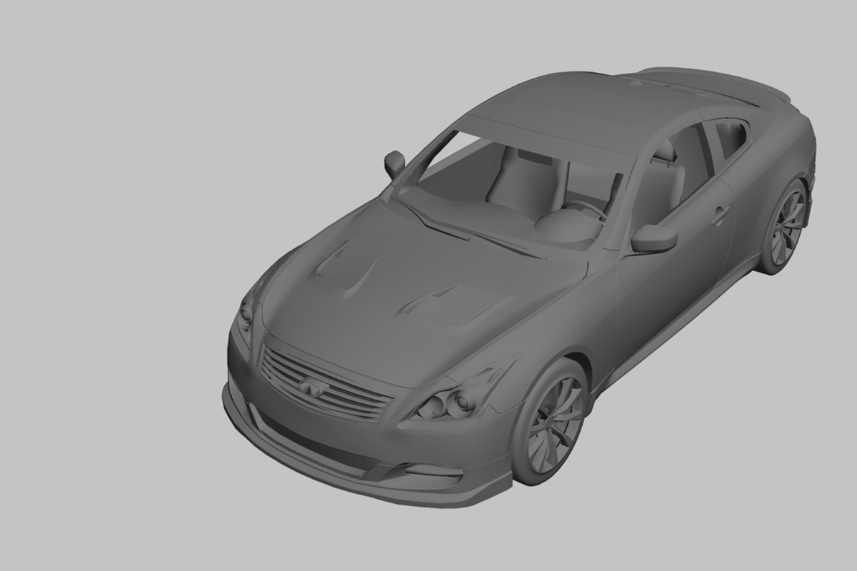 Infiniti G37 Coupe Sport 2008, a Cars & Vehicle 3D Model by valtriiu (Photo 9 of 12)