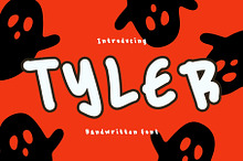 Tyler is a cute handwritten font