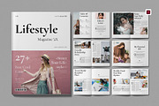Lifestyle Magazine Template, a Magazine Template by Work-Envance (Thumbnail 1 of 7)
