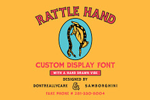 Rattle Hand Font
