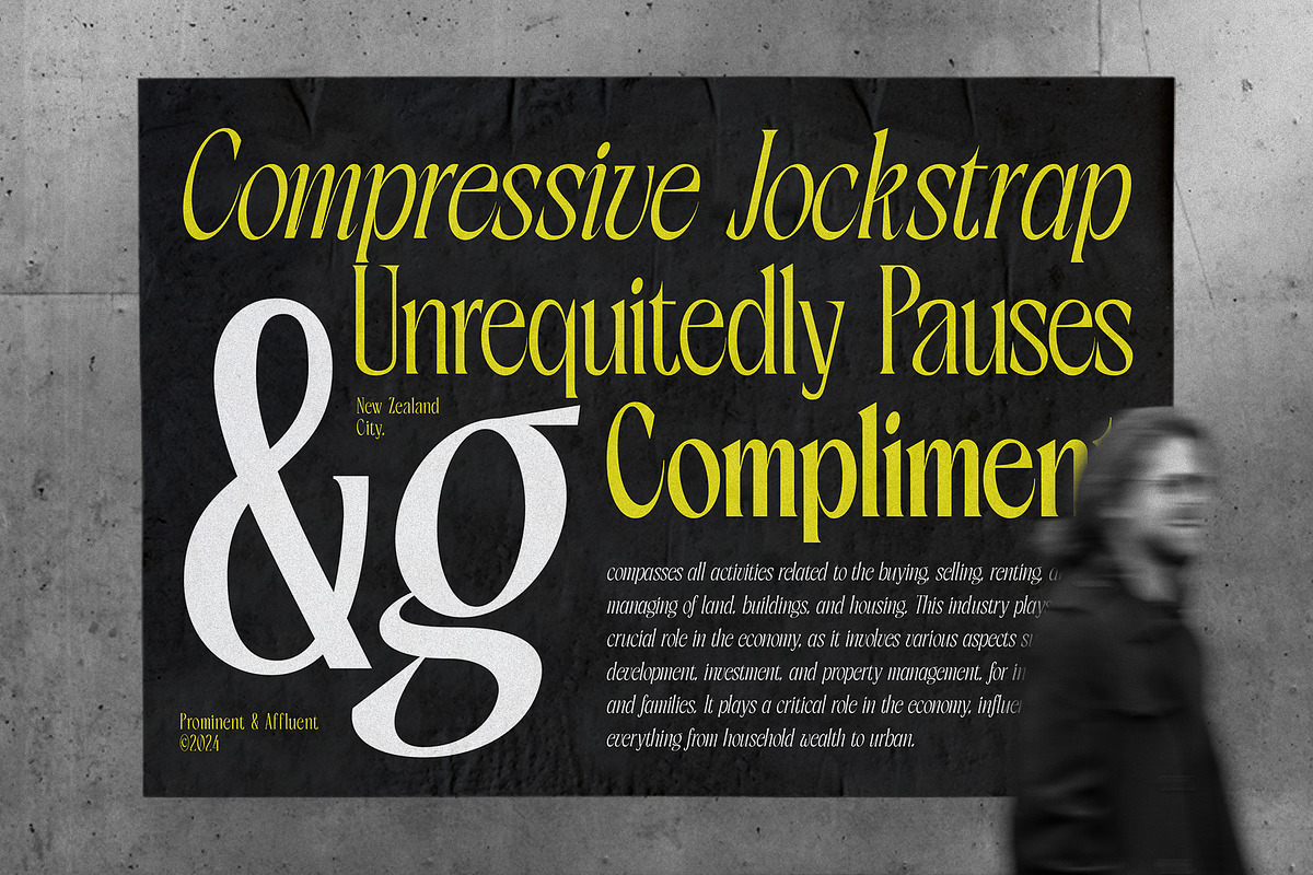 Solarithm - Retro Serif Typeface, a Serif Font by Prominent & Affluent (Photo 10 of 10)