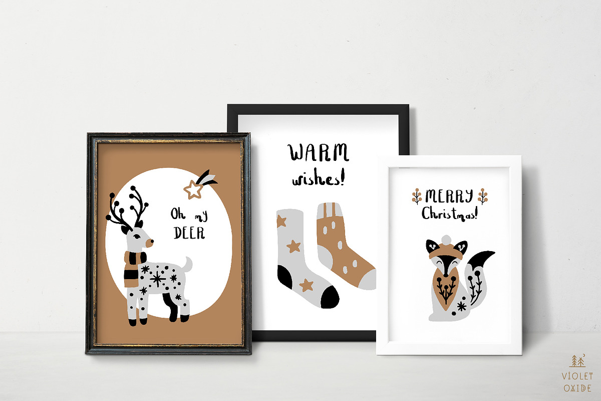 Merry Christmas Bundle, a Graphic by VioletOxide (Photo 2 of 13)