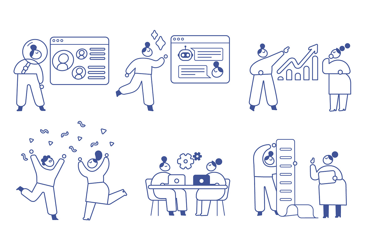 100+ Line People Editable Stroke, a Person Illustration by Vector_Art (Photo 11 of 29)