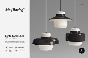 Lento Lamps Set