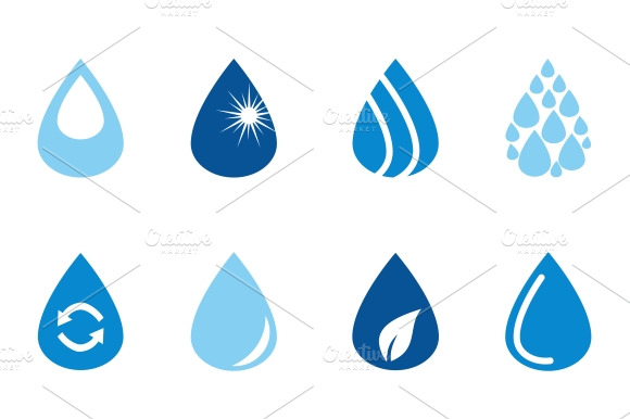 Water Drops Icons