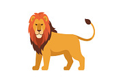 Majestic Lion Vector Illustration, an Object Graphic by yasushie (Thumbnail 9 of 16)