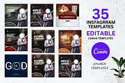 Church Design Template Bundle, a Social Media Template by Mishek Munene (Thumbnail 3 of 6)