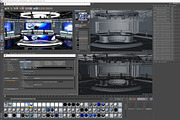TV Studio Collection Vol 6 - 2 PCS, an Architecture 3D Model by akerStudio (Thumbnail 12 of 98)