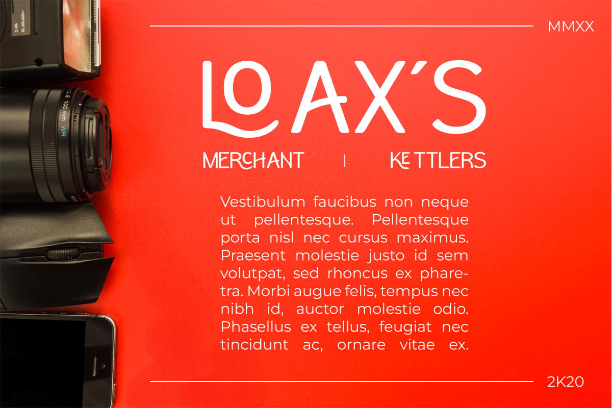 Lorafian – Playful Sans Serif, a Sans Serif Font by Vadovastd (Photo 5 of 9)