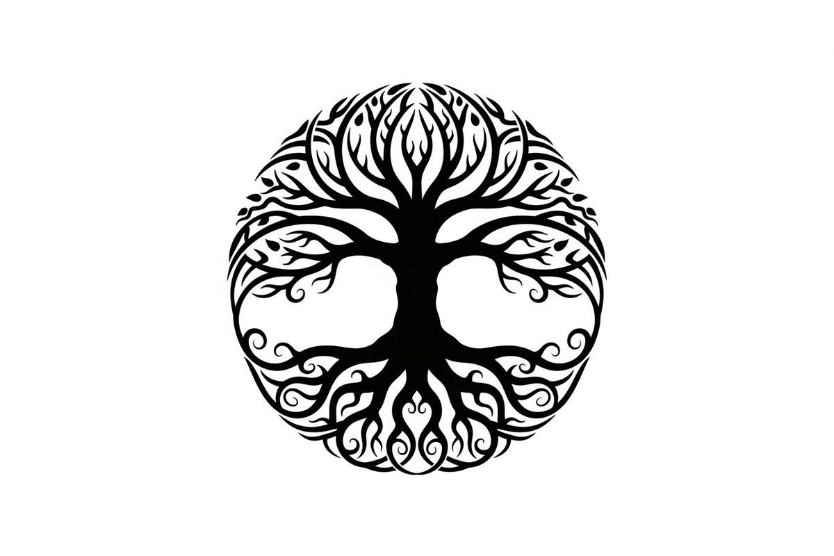 Tree of Life Circle SVG Bundle, an Illustration by Gfx_Store (Photo 30 of 50)