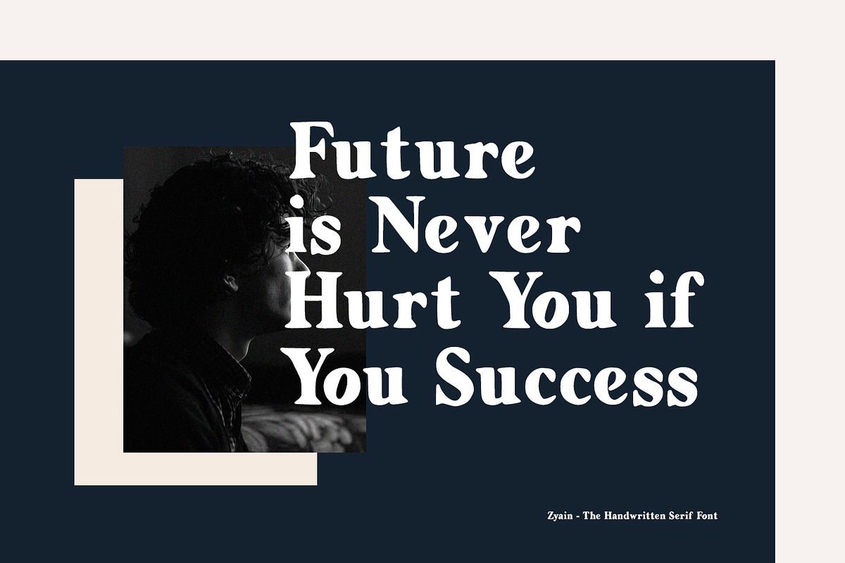 Zyain - The Handwritten Serif Font, a Serif Font by Graphicfresh (Photo 5 of 9)