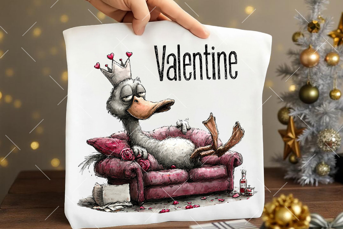 Quirky Valentine Animals Clipart, an Illustration by OK Design (Photo 5 of 6)
