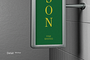 Vertical Signage Mockup, an Advertising Mockup by Fourshape (Thumbnail 4 of 4)
