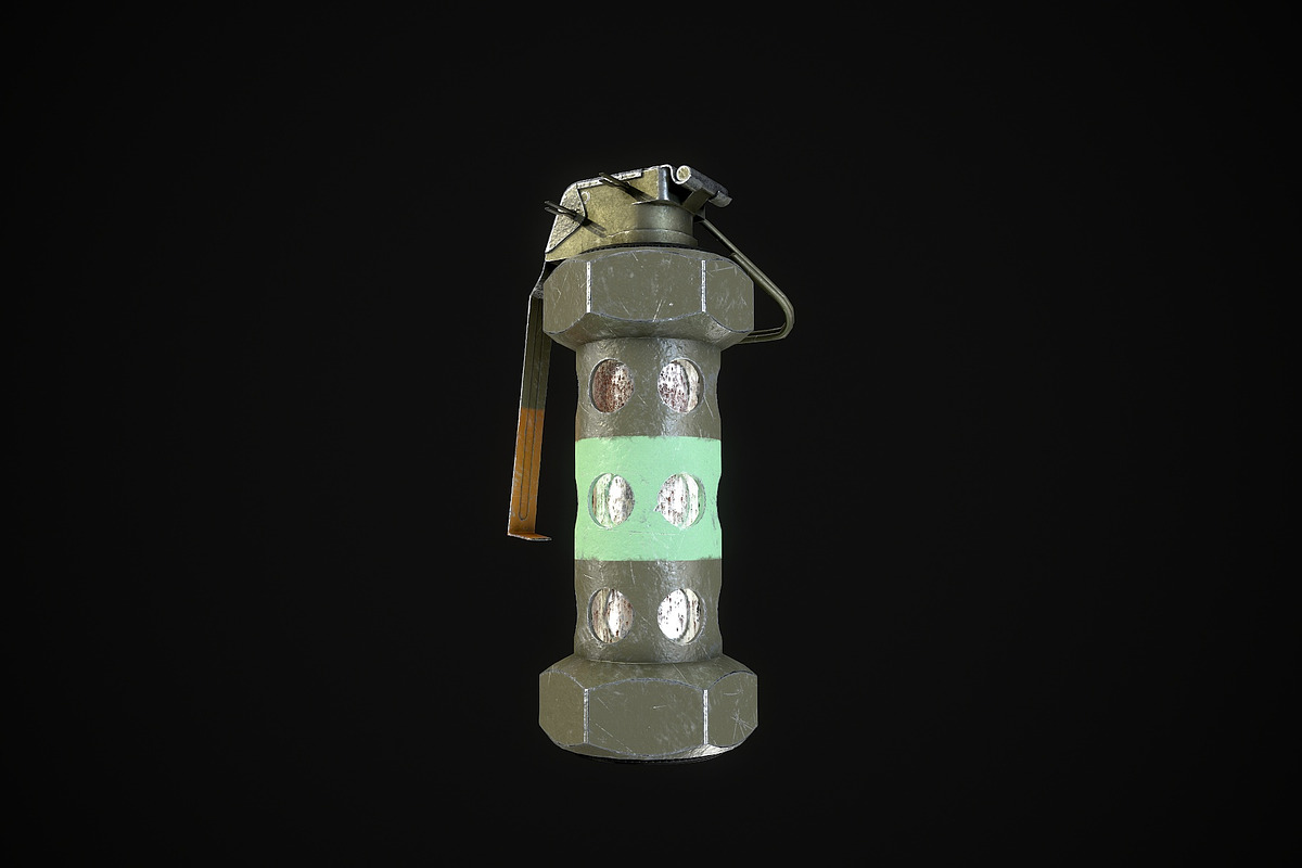 M84 Stun Grenade, an Object 3D Model by Midgardians (Photo 4 of 10)