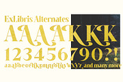 Ex Libris Flared Serif, a Serif Font by Fenotype (Thumbnail 9 of 11)
