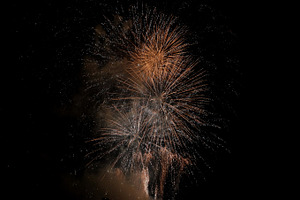 Fireworks stock photo containing background and explode