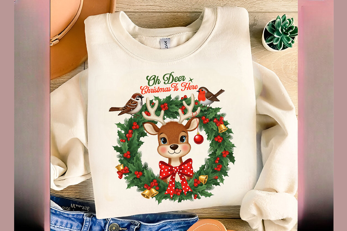 Vintage Christmas PNG Bundle, an Illustration by SinaCreation (Photo 9 of 10)