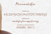 Minimalistic - Handwritten Font, a Script Font by Fikryal Studio (Thumbnail 10 of 10)