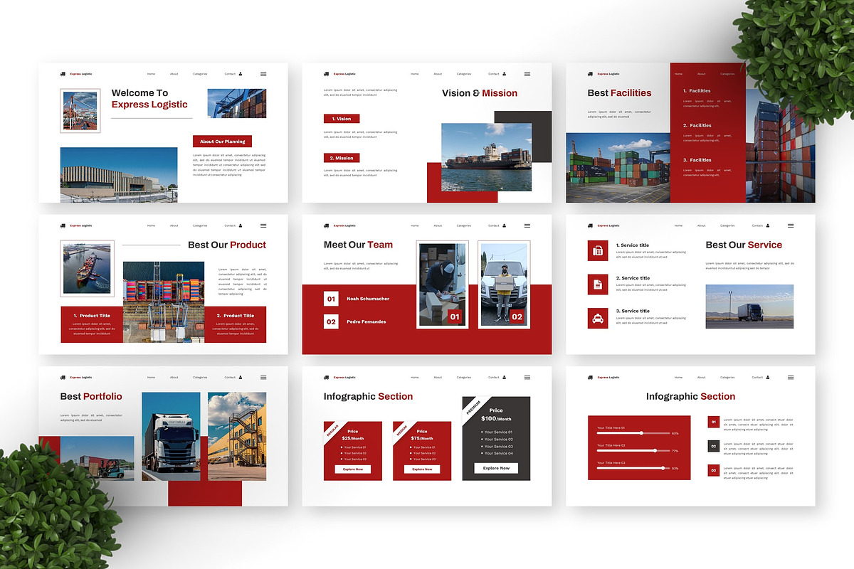 Express Logistic - Expedition PPT preview 4
