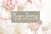 Watercolor Floral Backgrounds, a Background Graphic by sibel dayı (Thumbnail 1 of 9)