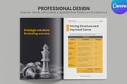 Professional Business Proposal, a Brochure Template by Oshin Design (Thumbnail 2 of 8)