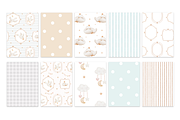 Silly Goose Watercolor Nursery Set, an Animal Illustration by tetiartline (Thumbnail 4 of 12)
