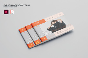 Fashion Lookbook Vol.41, a Brochure Template by Bewalrus Studio