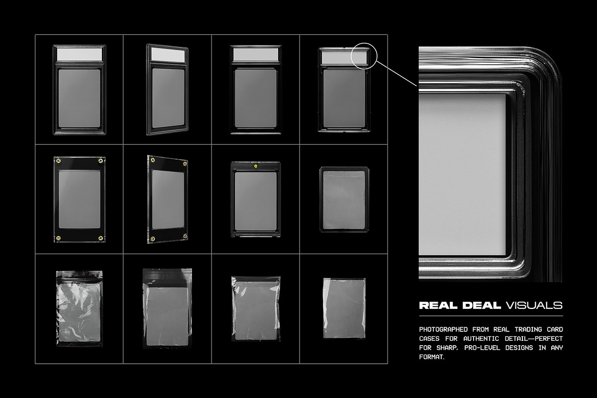 Trading Card Case Mockups, an Object Graphic by FLYERWRK (Photo 2 of 13)